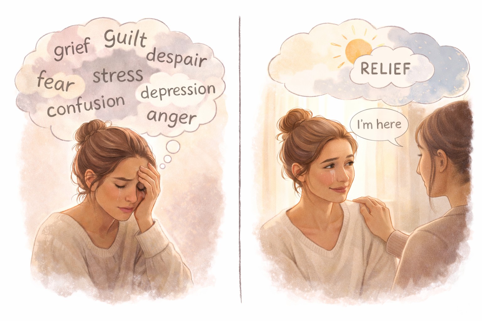 Blog Grief Recognizing Grief - For My Parents Care