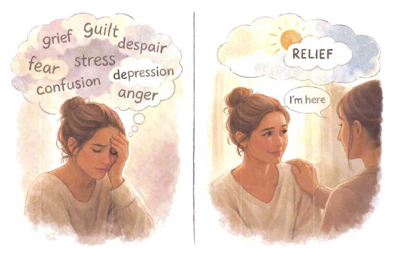 recognizing grief - For My Parents Care recognizing grief